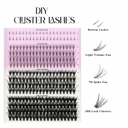 Glam Dept. Cluster Lash W/ Bottoms